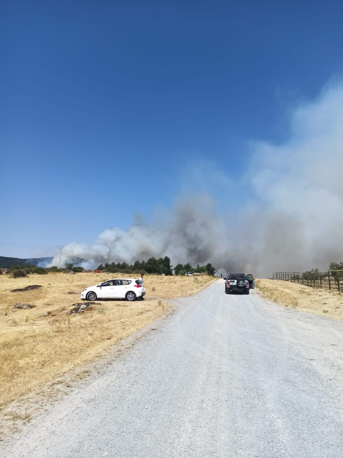 Incendio Navafría_Segovia