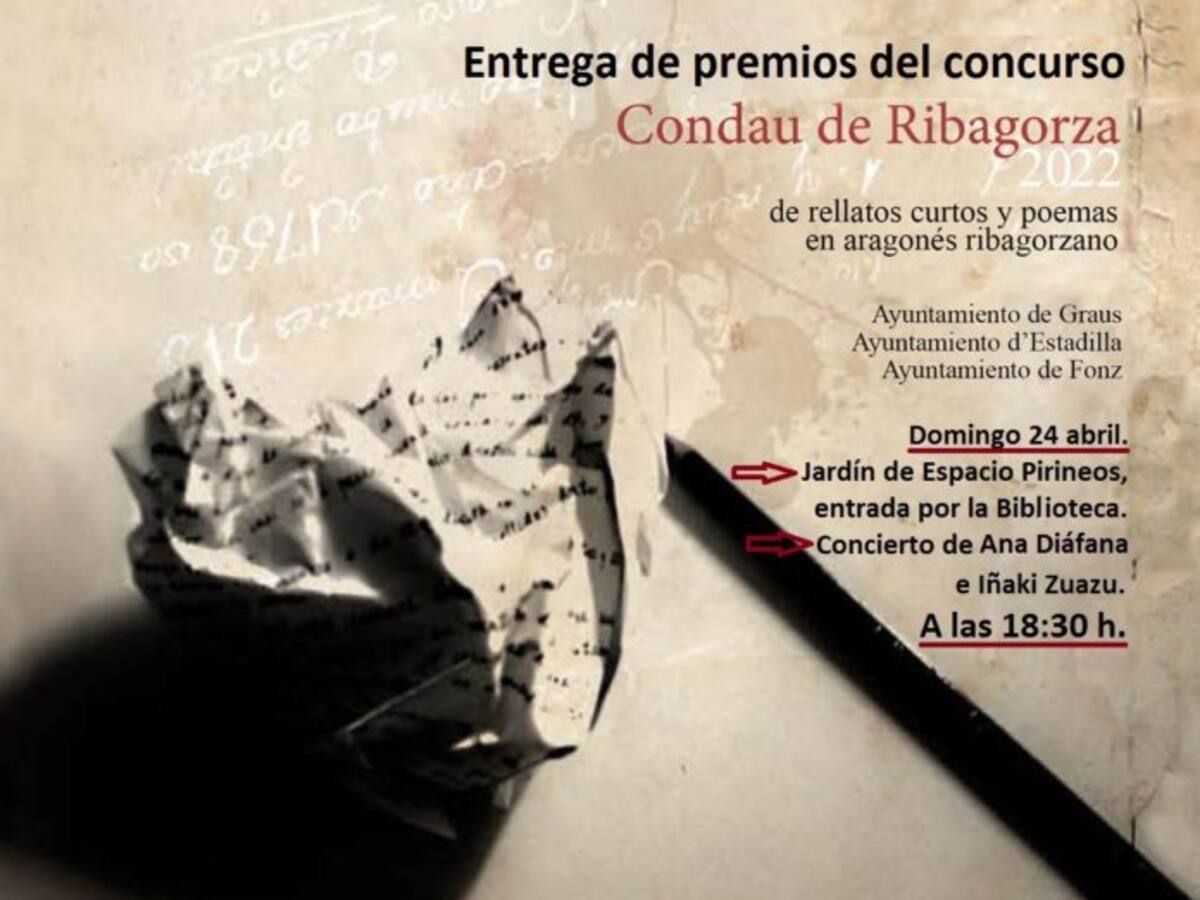 Carmen Sahún y Celia Naval ganan el XXI concurso literario "Condau de Ribagorza"