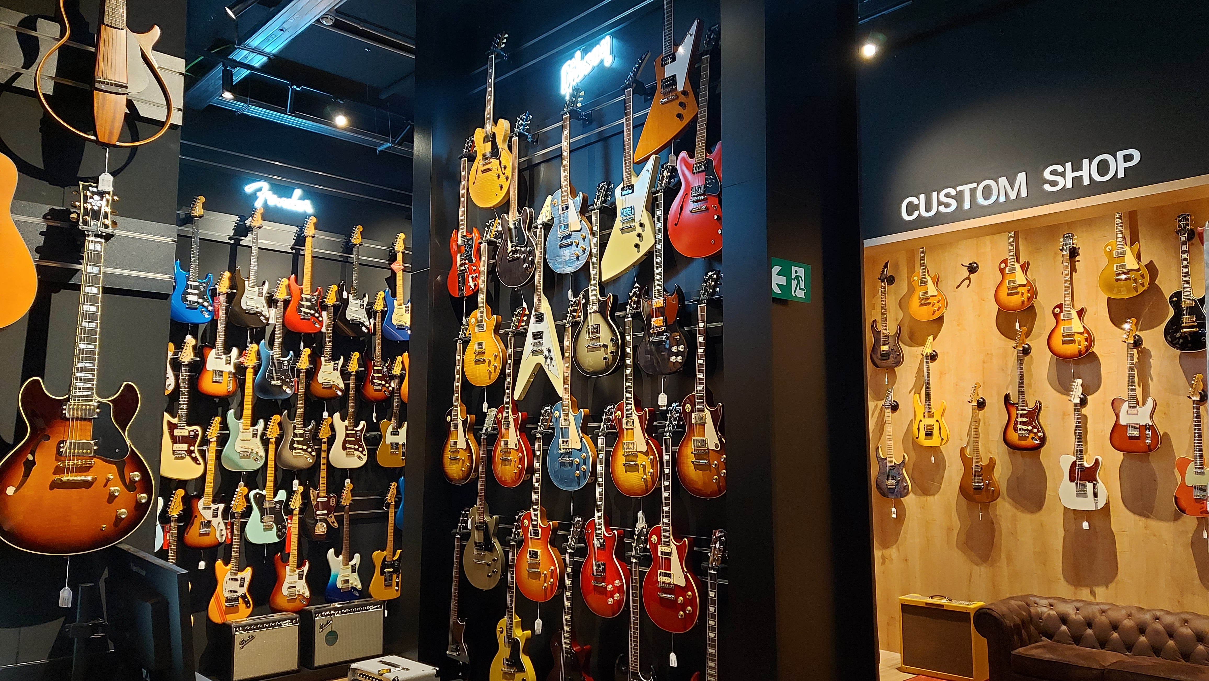 Guitarras Gibson y personalizadas en Madrid HIFI