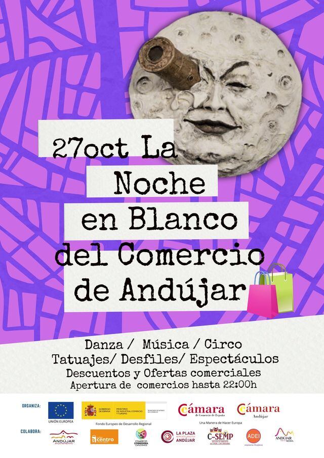 Noche en Blanco del Comercio de Andújar