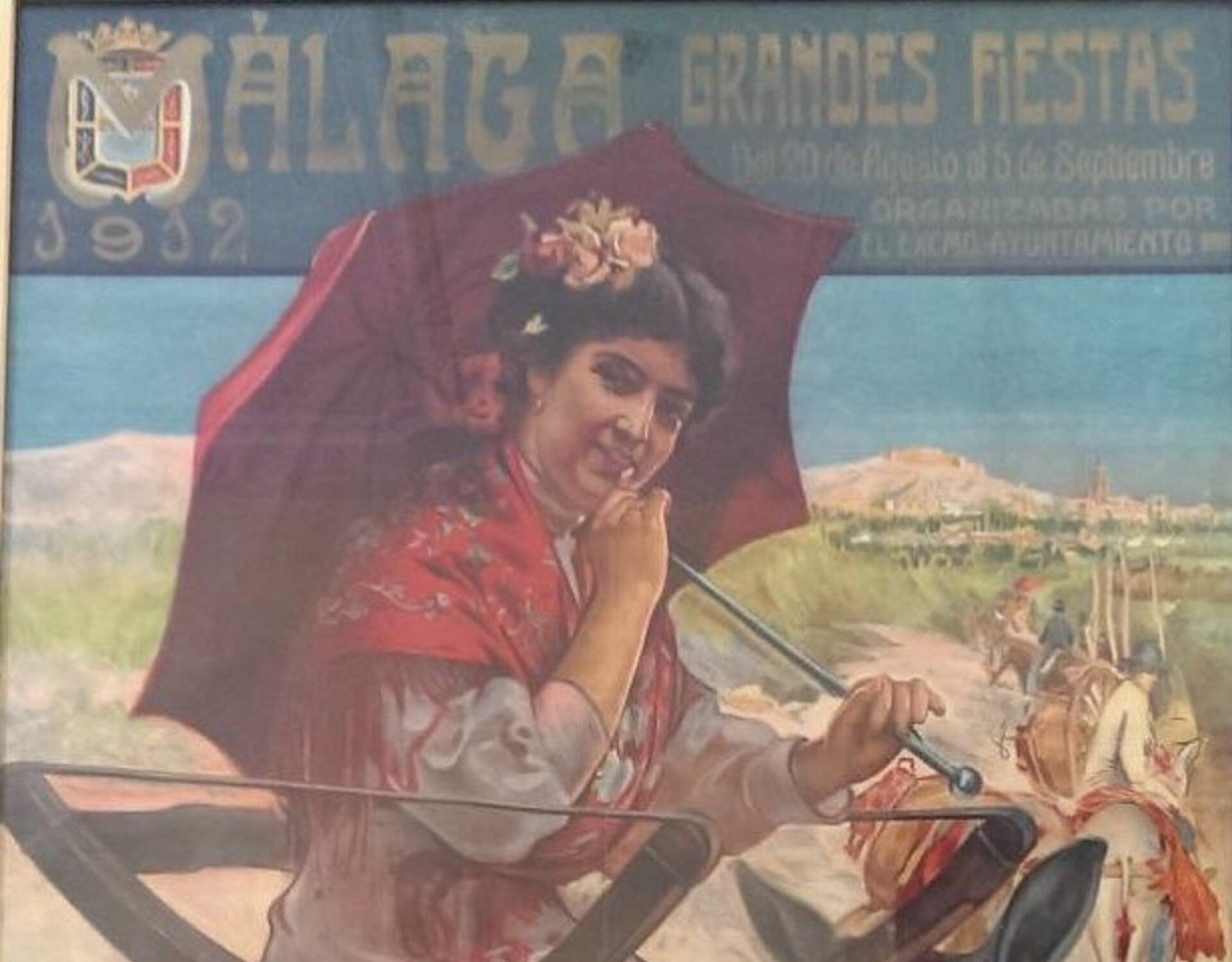 Cartel de la Feria de Málaga (1912)