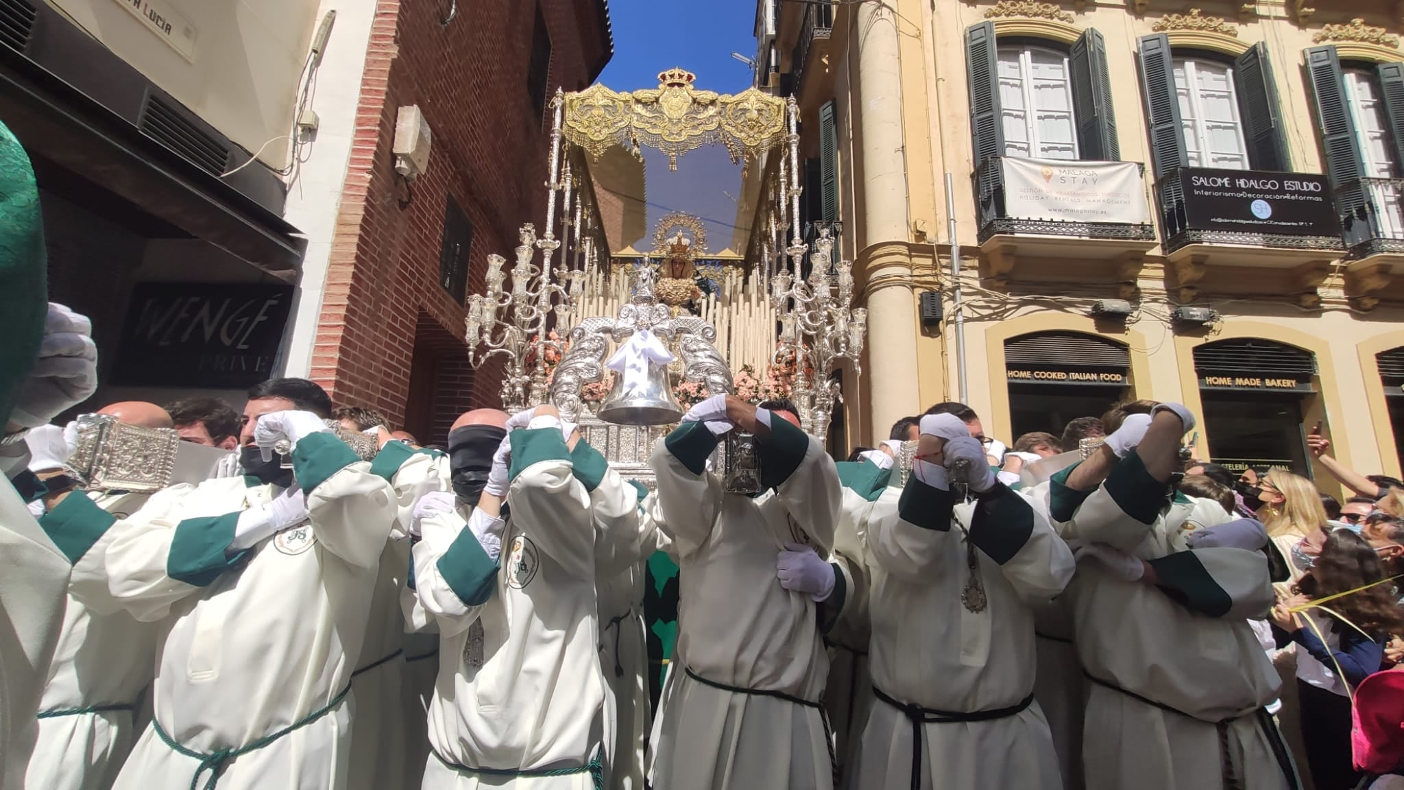 Procesión de La Pollinica este domingo en Málaga