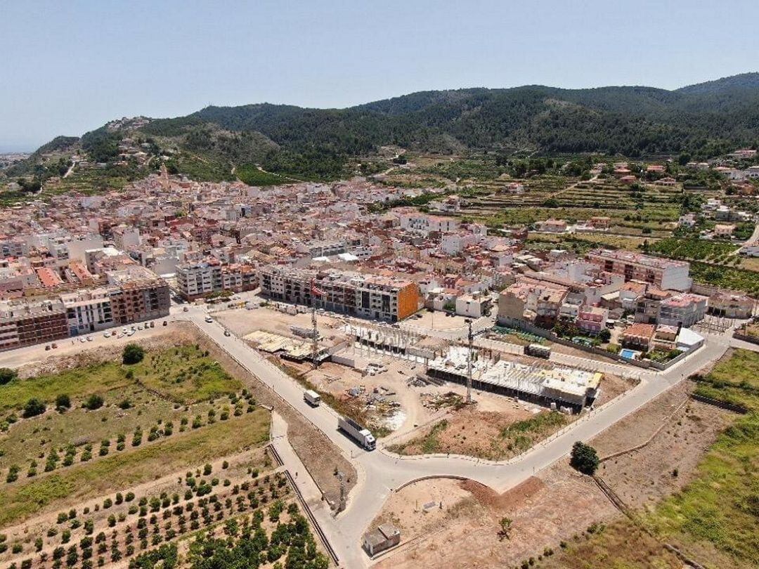 Panorámica del municipio de La Font d&#039;En Carròs 