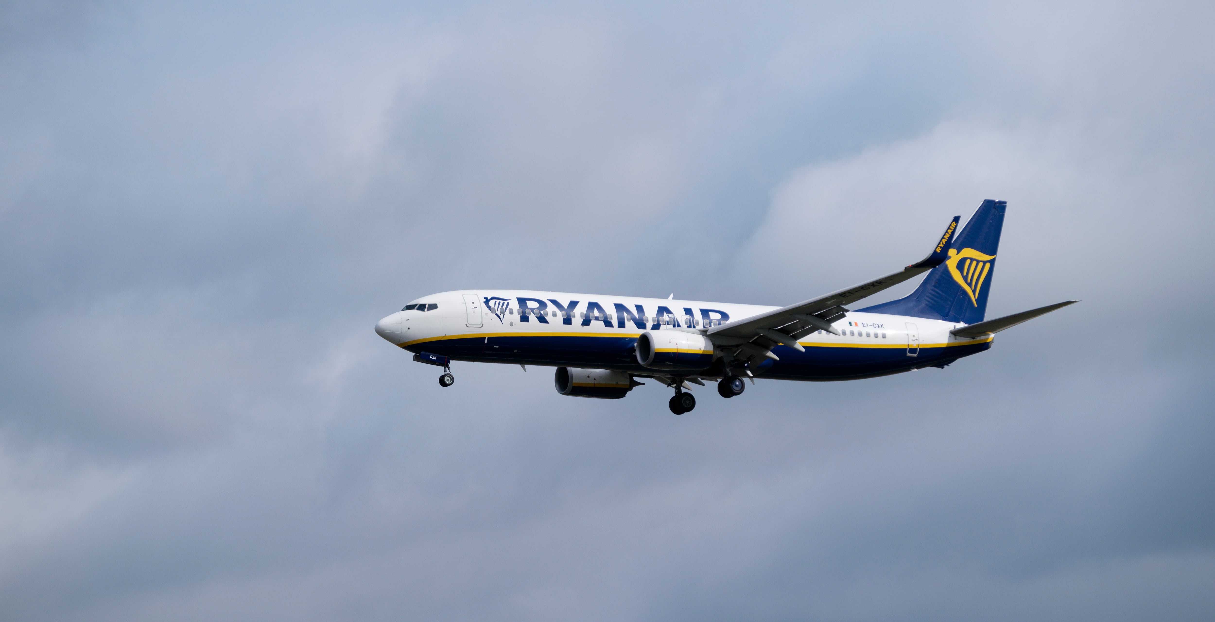 Un avión de Ryanair, en una imagen de archivo.