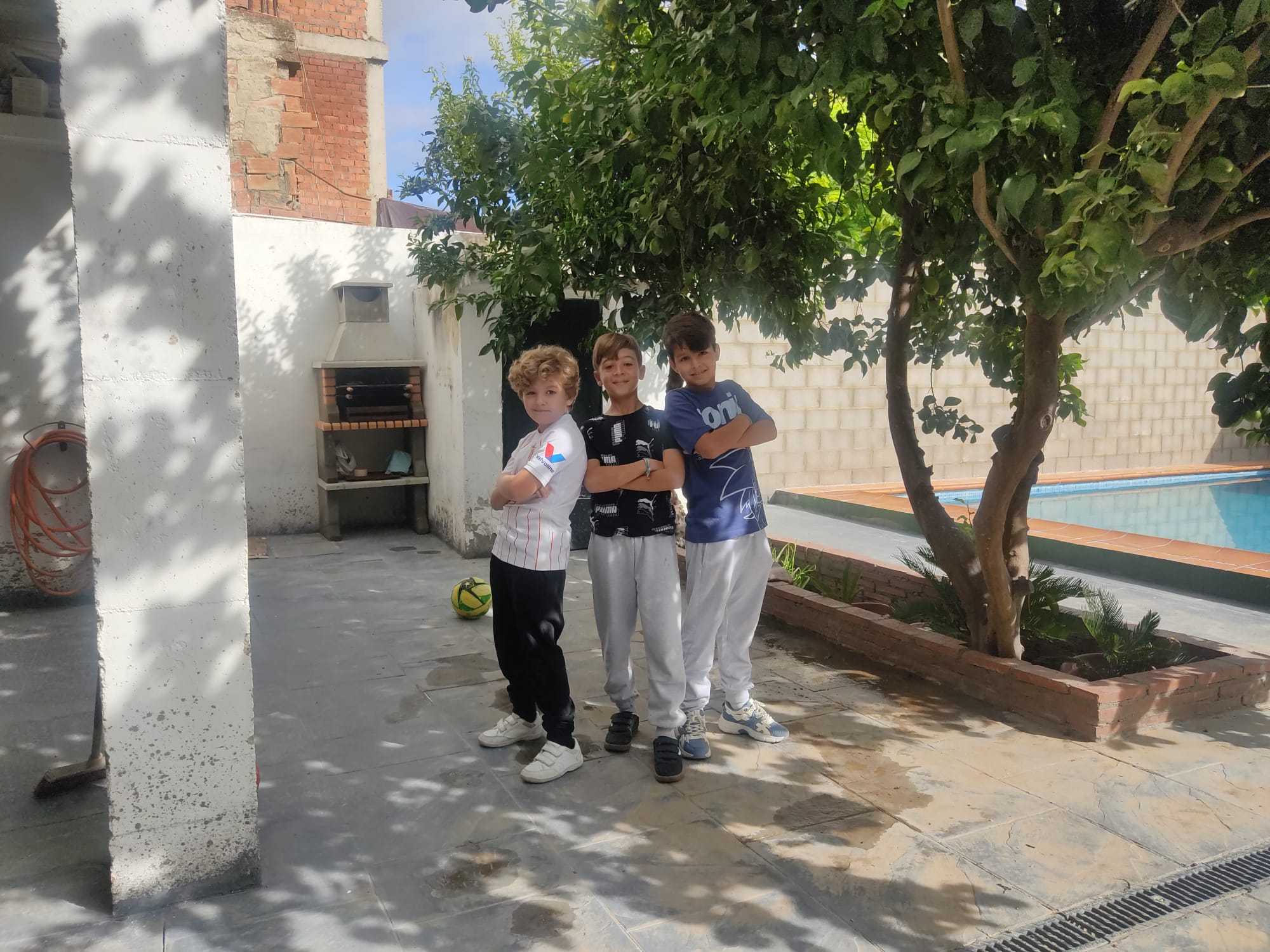 Cuarteto infantil &quot;Si tú me dices ven lo dejo todo... o no&quot; de La Algaba