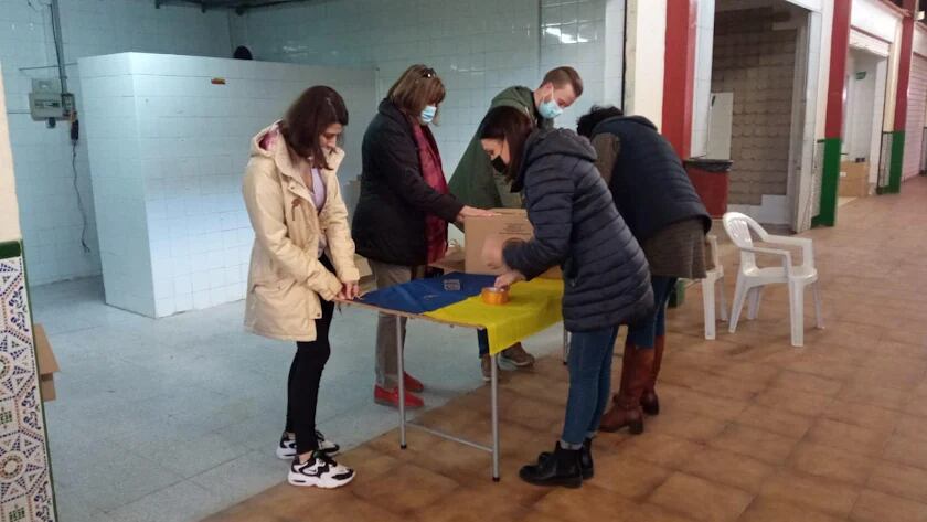 Vecinos de Albox preparan una colecta para ayudar a Ucrania.
