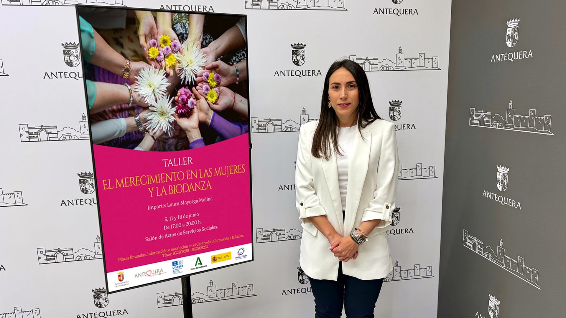 La concejala de Equidad, María Sierras, presenta nuevos talleres dirigidos a mujeres