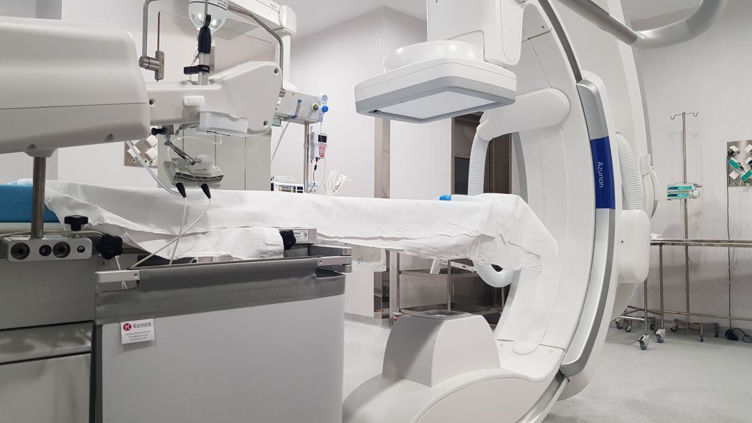 Imagen de la nueva sala de Hemodinámica