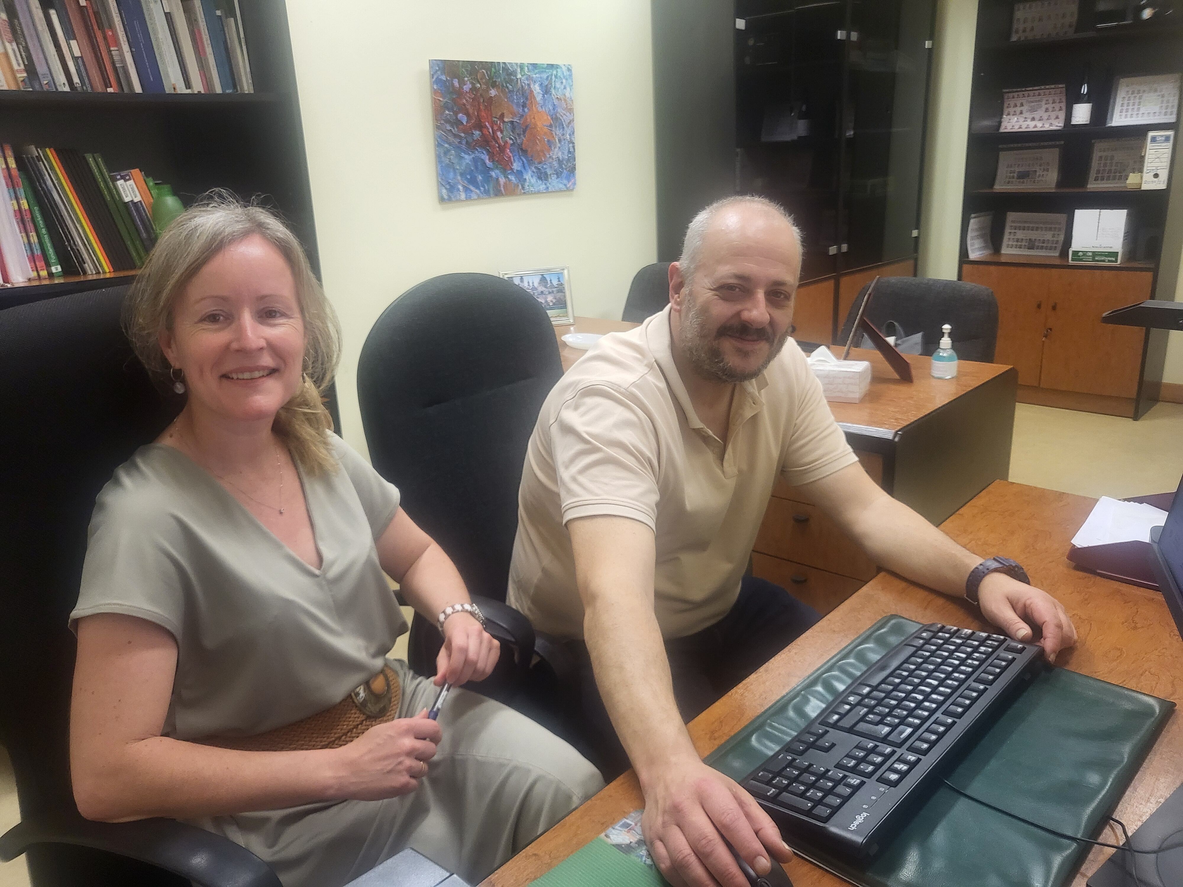 Rosana Fuentes y José Luis del Campo