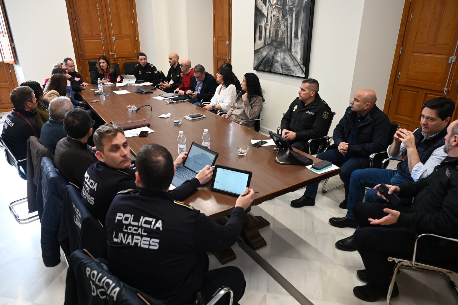 Cuarta reunión del CECOPAL en Linares.