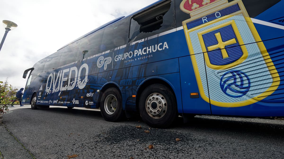 La policía de Ávila da detalles del incidente con el autobús del Real Oviedo