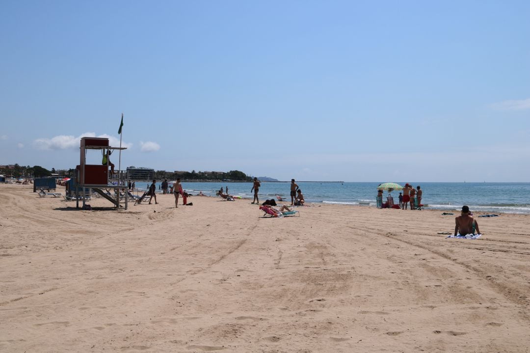 Platja de Cambrils. 