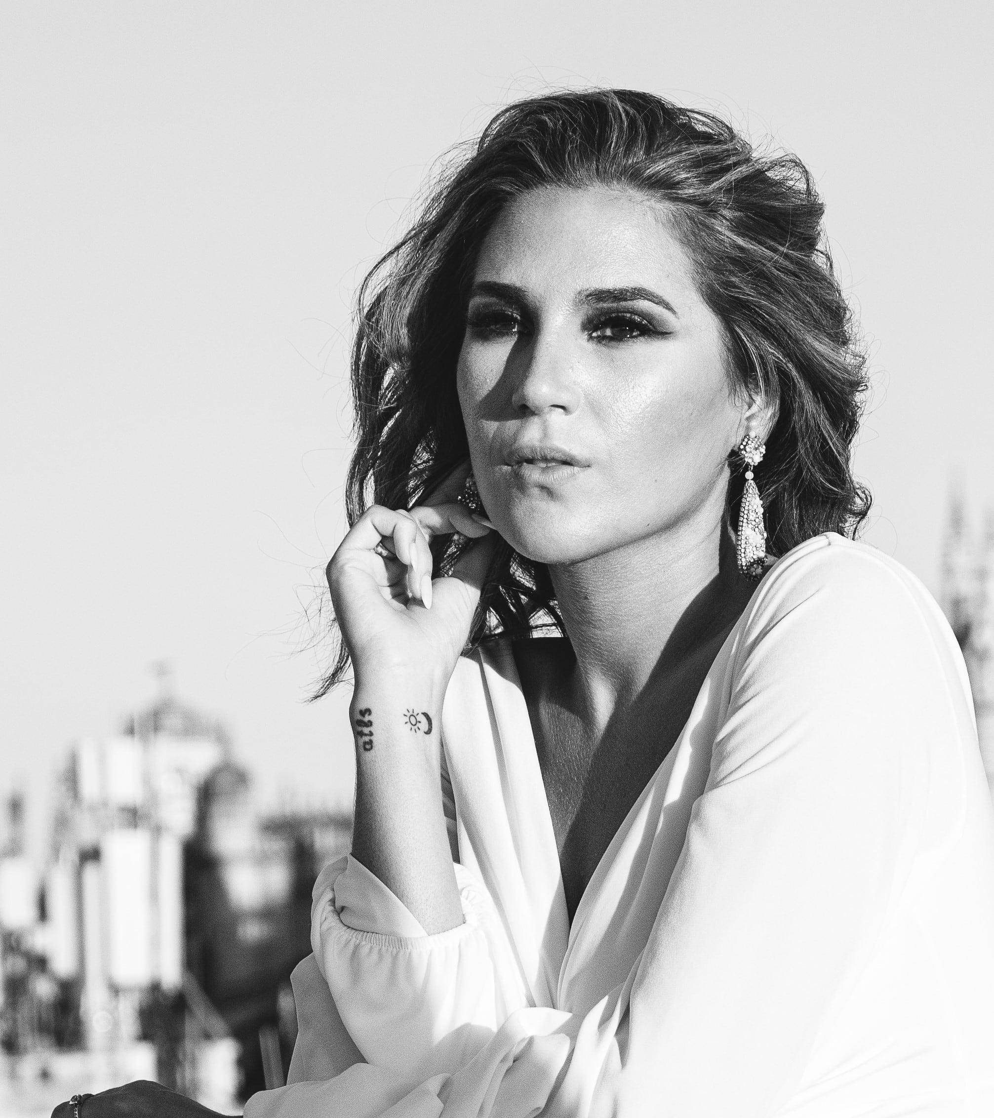 La cantante Laura Gallego