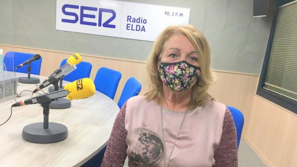 María Carpio, presidenta Funredis Elda: "Llegar a fin de mes cuesta"