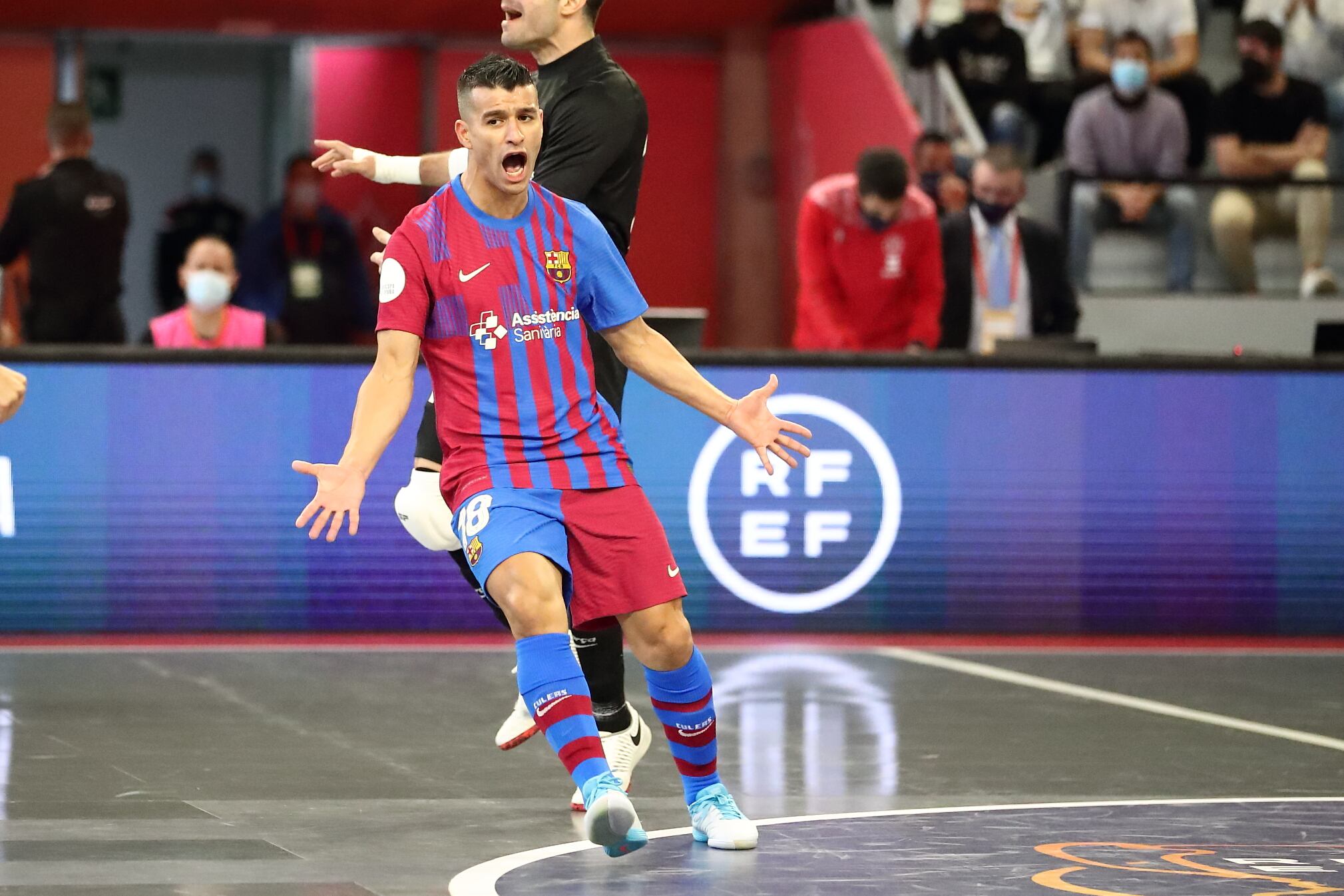 Partido de Supercopa entre Barça e Inter disputado en Jerez i