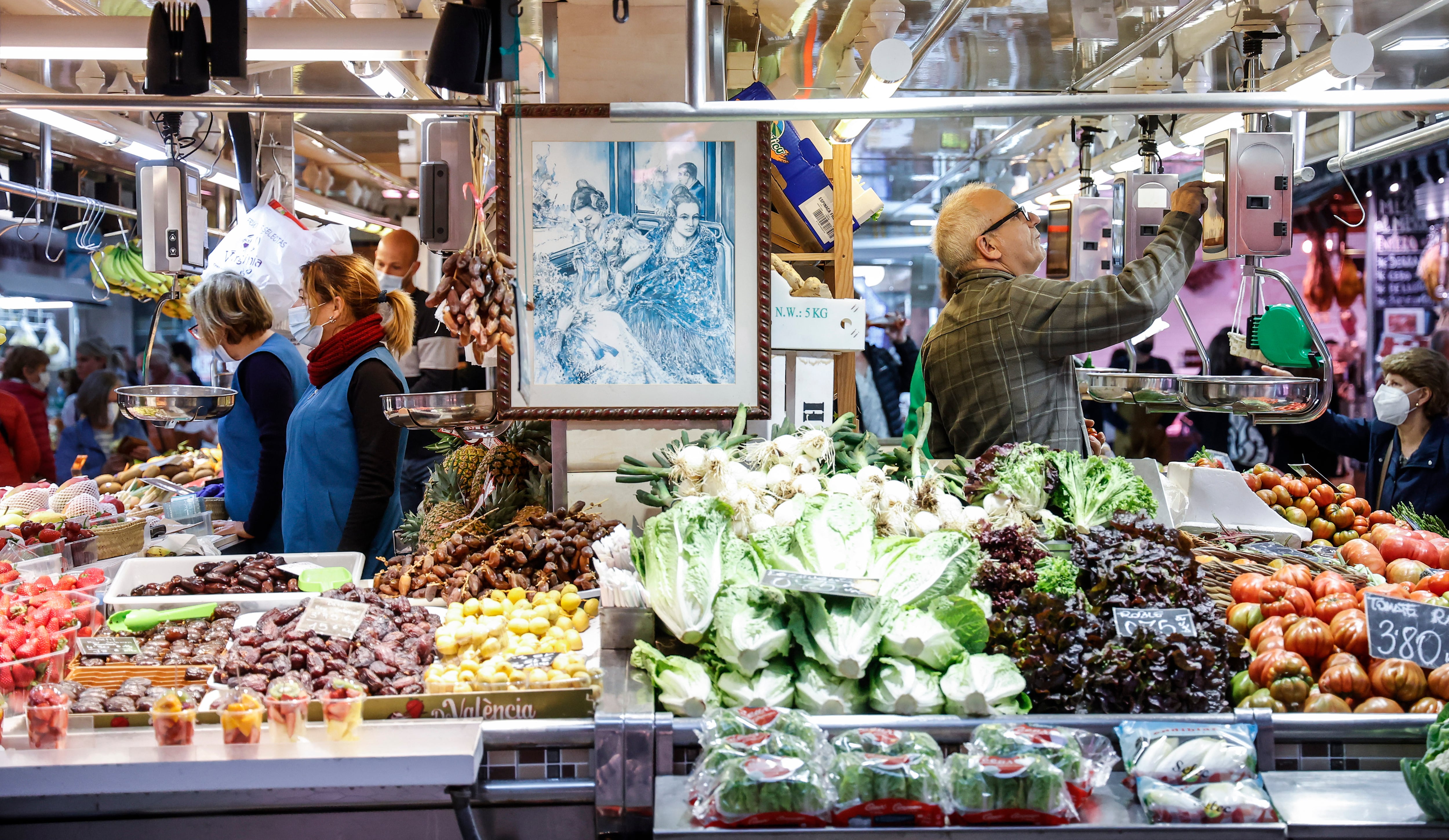 El precio de frutas y verduras lleva subiendo varios meses.