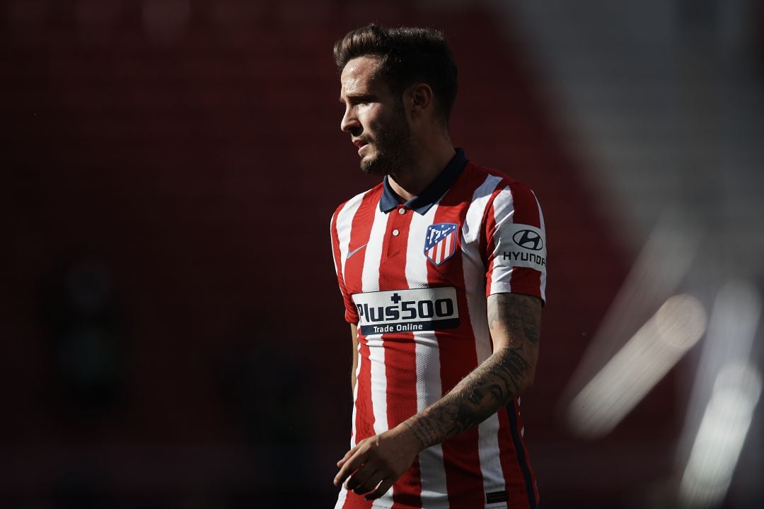 Saúl Ñíguez con el Atlético de Madrid