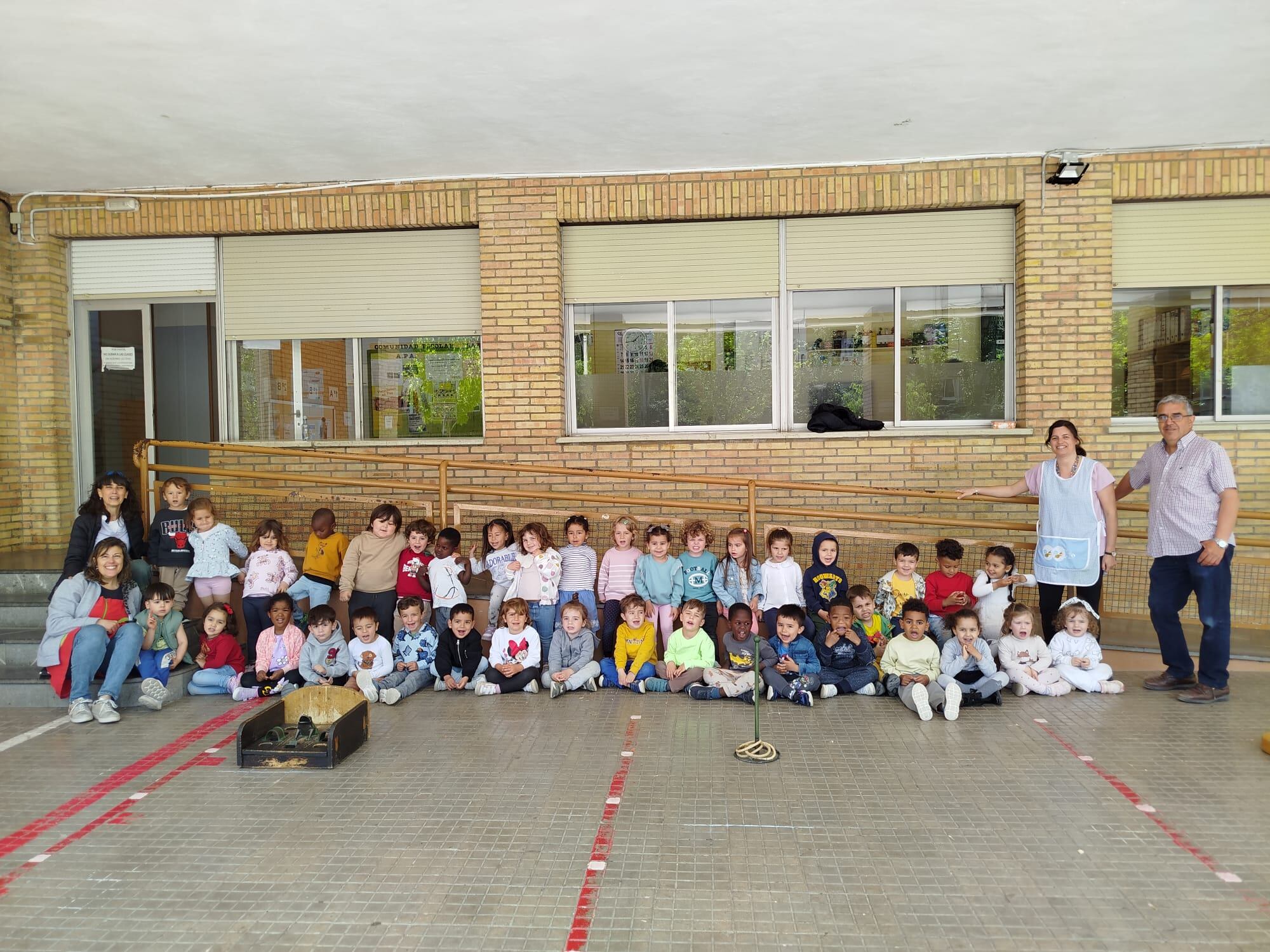 Los escolares conocieron los juegos tradicionales