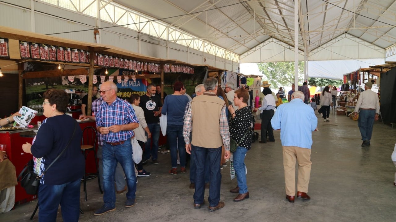 Imagen de archivo de la última edición de la Feria Agroturística y ganadera de Montellano