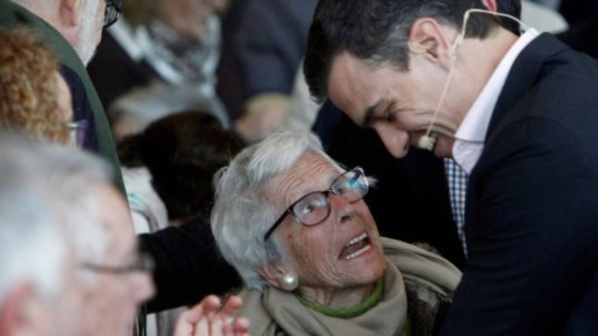 Pedro Sánchez, en A Coruña, por unas pensiones dignas