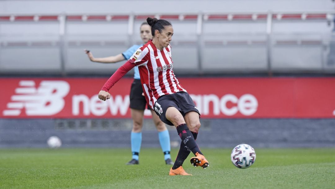 Vanesa Gimbert, en una acción de esta pasada temporada