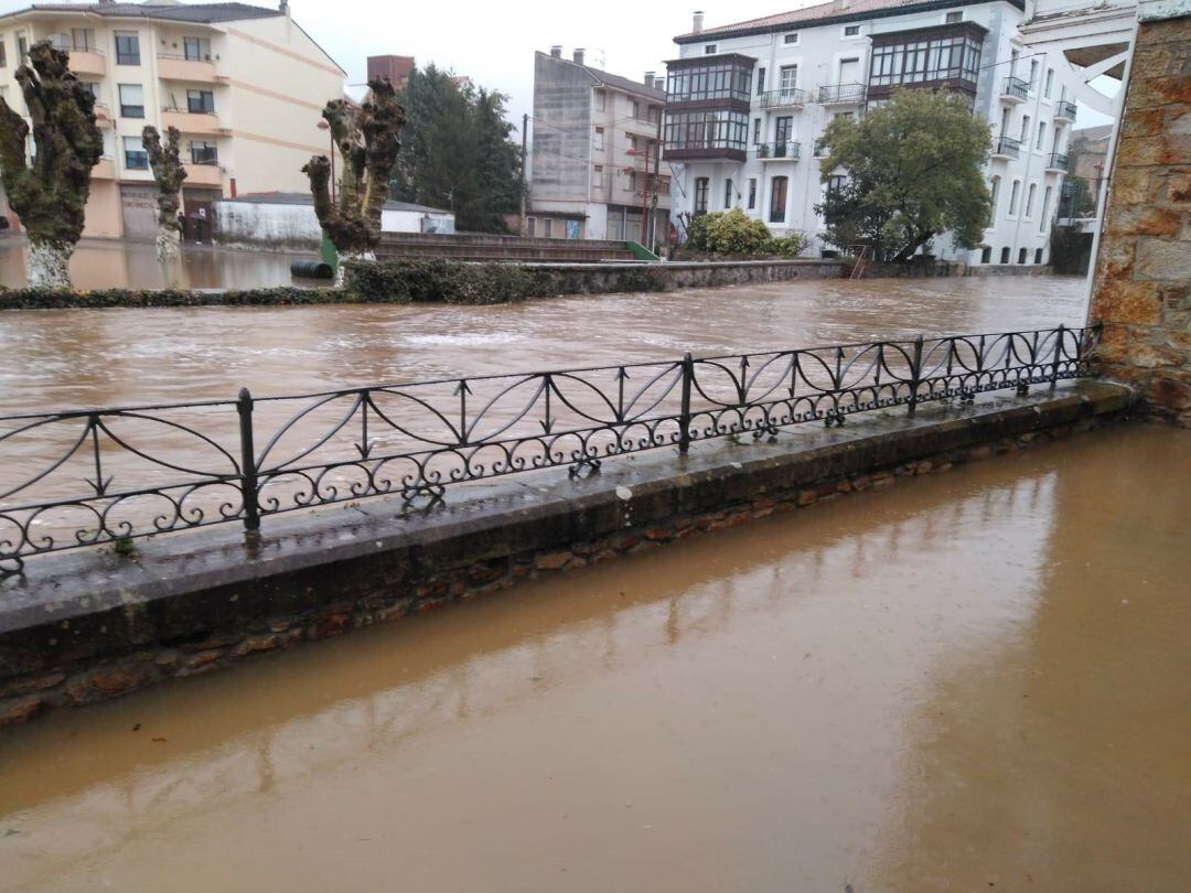 Inundaciones en Cantabria. 