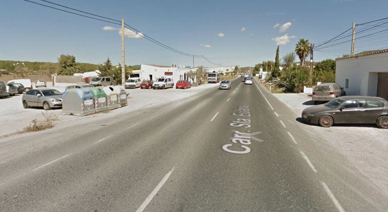 Imagen de la carretera de Ca Na Negreta