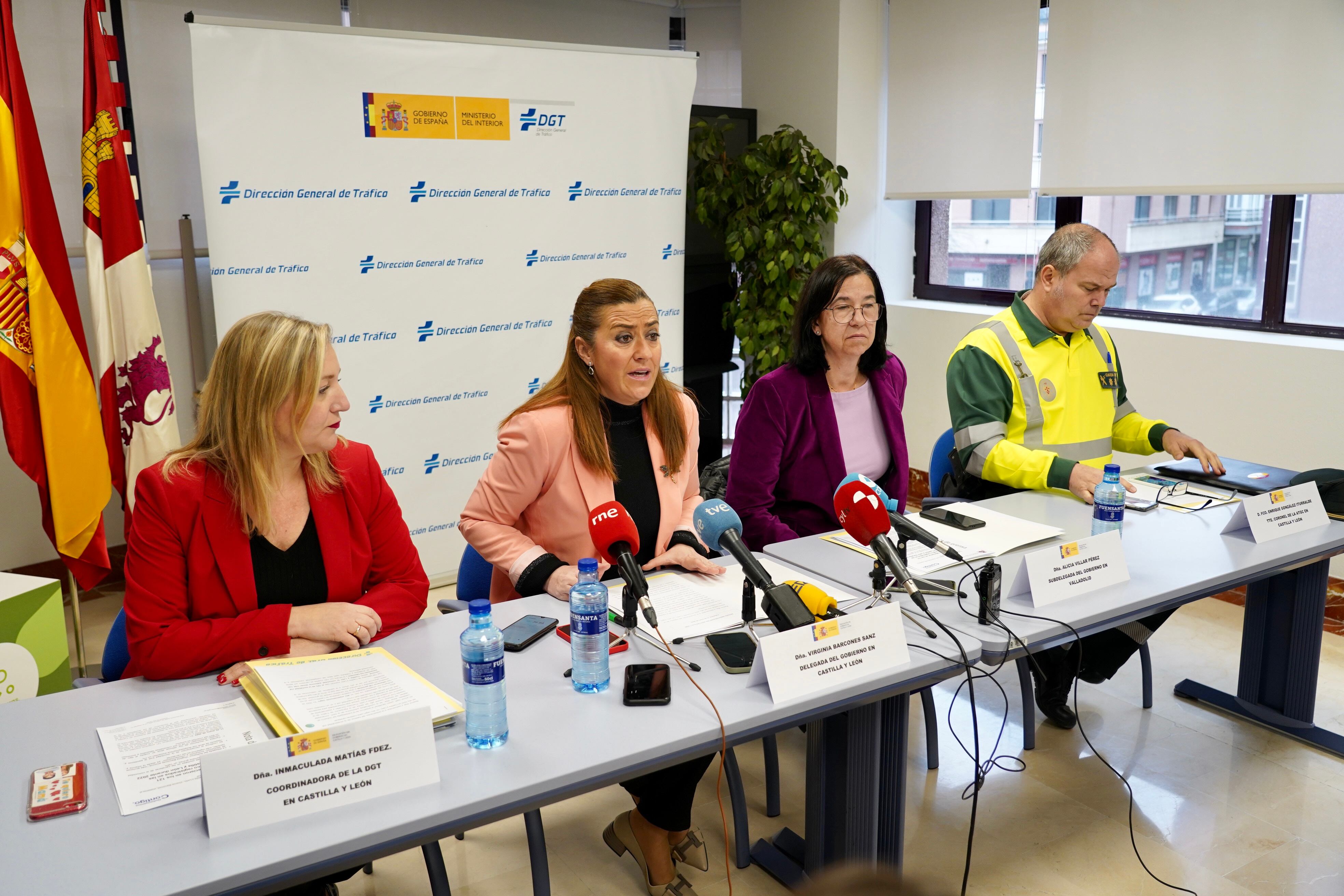 Presentación del balance de la siniestralidad vial de 2022 en Castilla y León