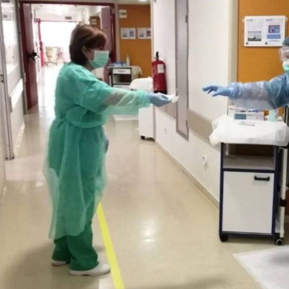 Bloque de apartamentos especial para los sanitarios del hospital en la playa de Gandia