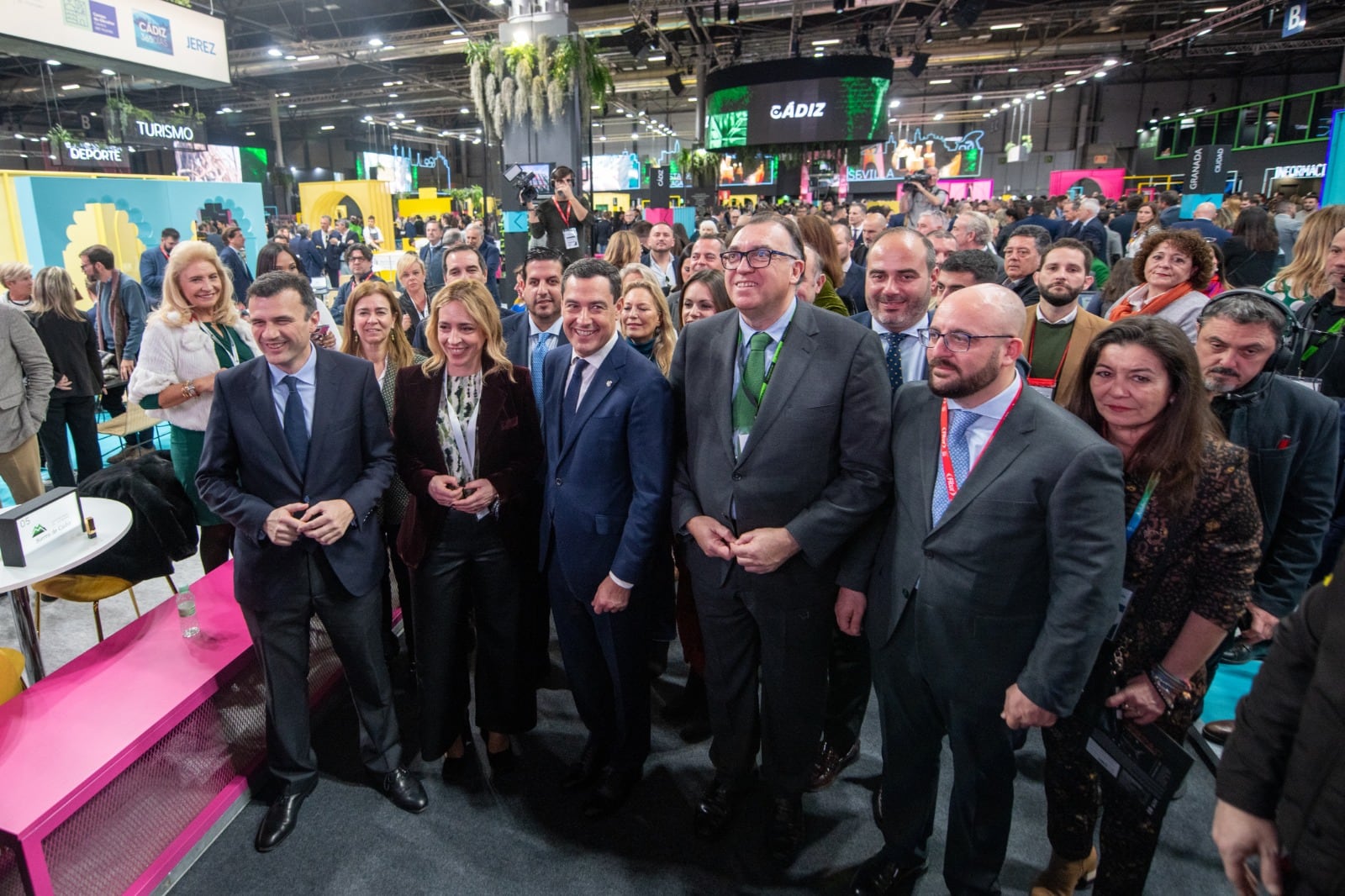 Inauguración de Fitur en el stand de la provincia de Cádiz