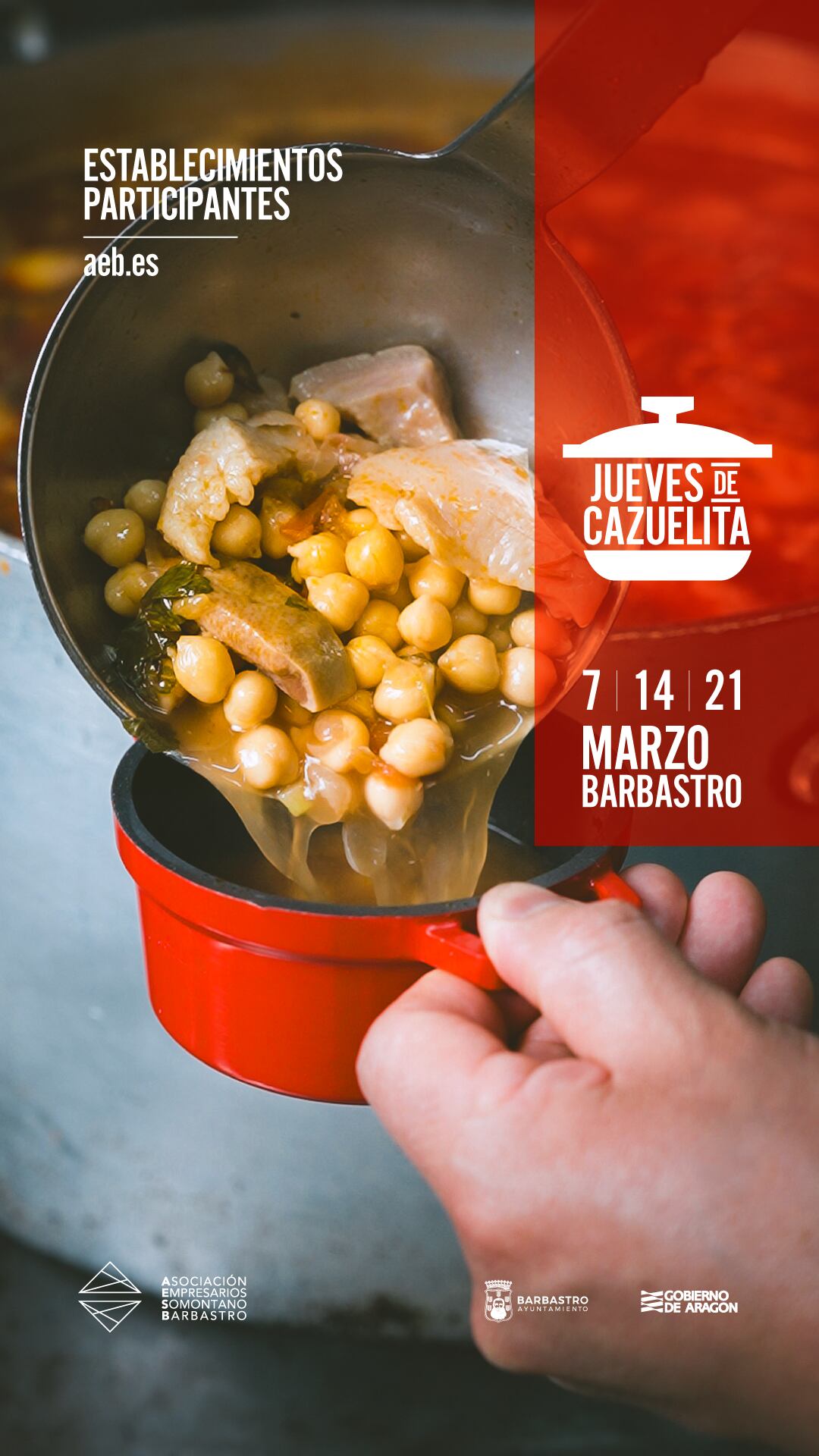 &quot;Jueves de cazuelitas&quot; comienza este jueves