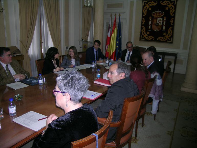 Imagen de la reunión de la Comisión de Asistencia al Subdelegado del Gobierno