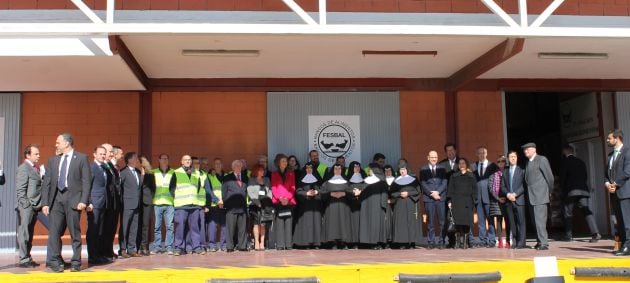 Doña Sofía visita el Banco de Alimentos en Alicante