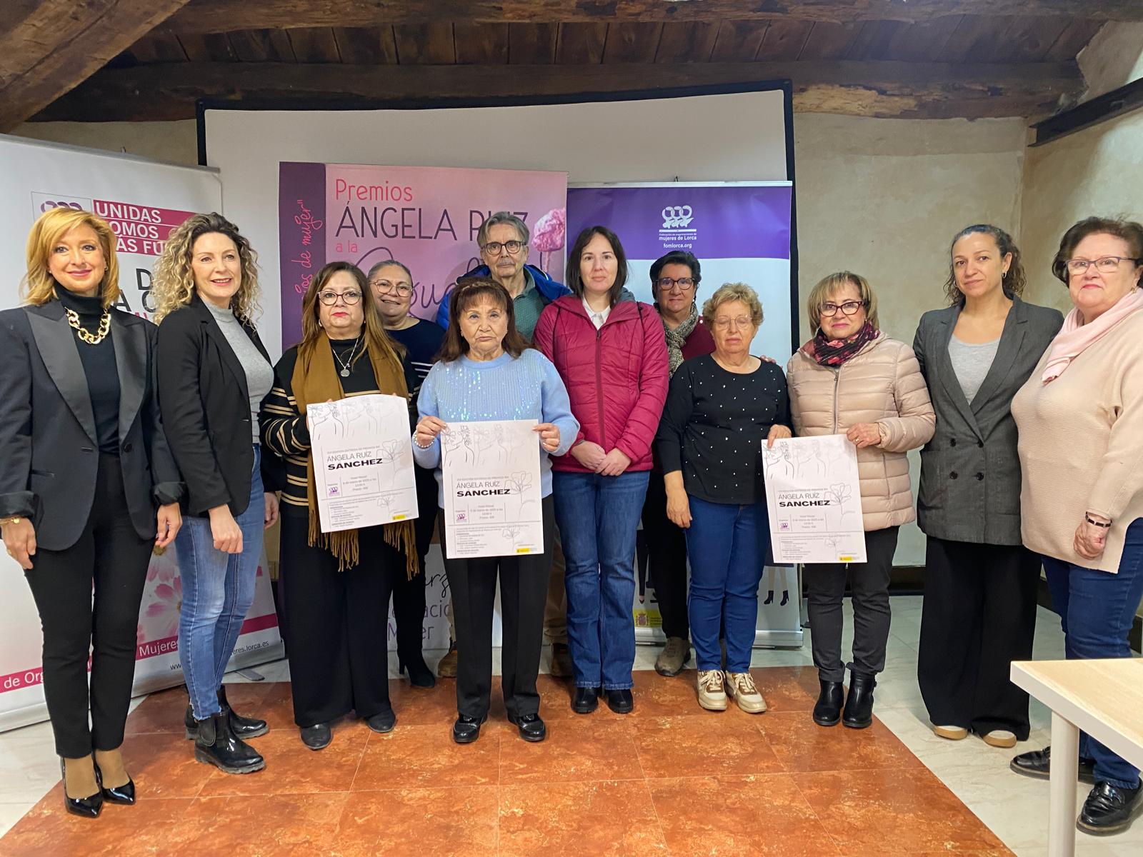 Presentación de los premios 8M Ángela Ruiz