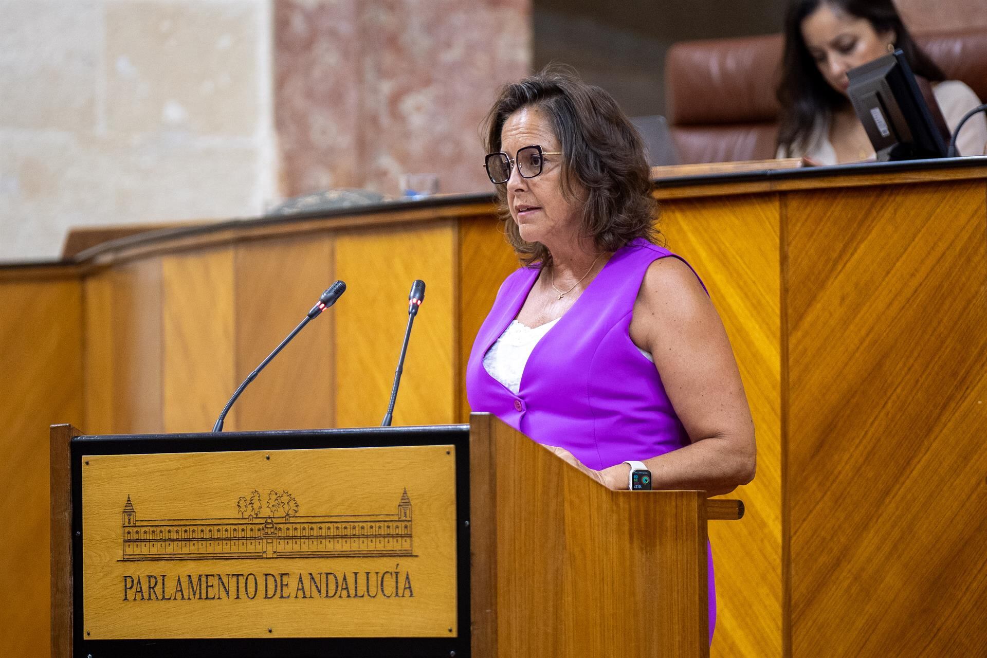 La consejera de Salud de la Junta de Andalucía, Catalina García.