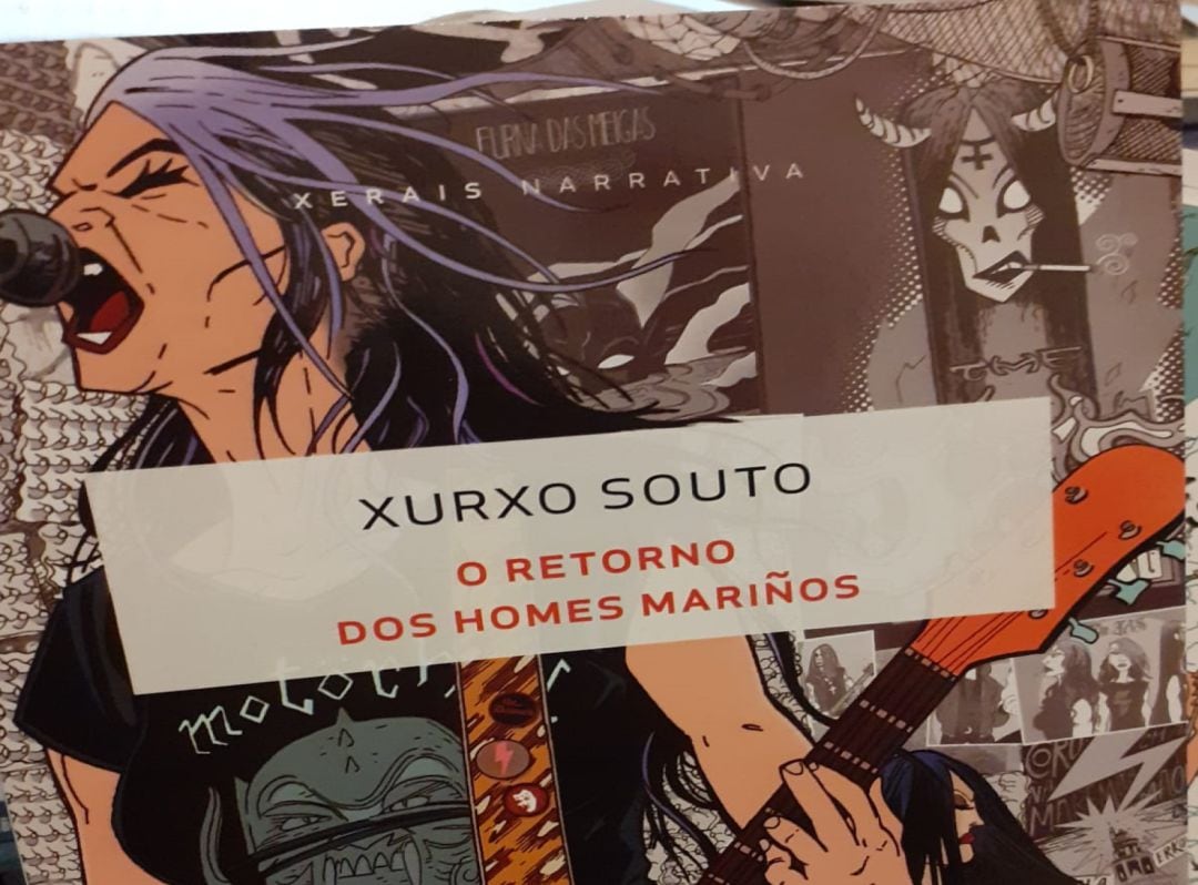 Portada de la primera novela de Xurxo Souto