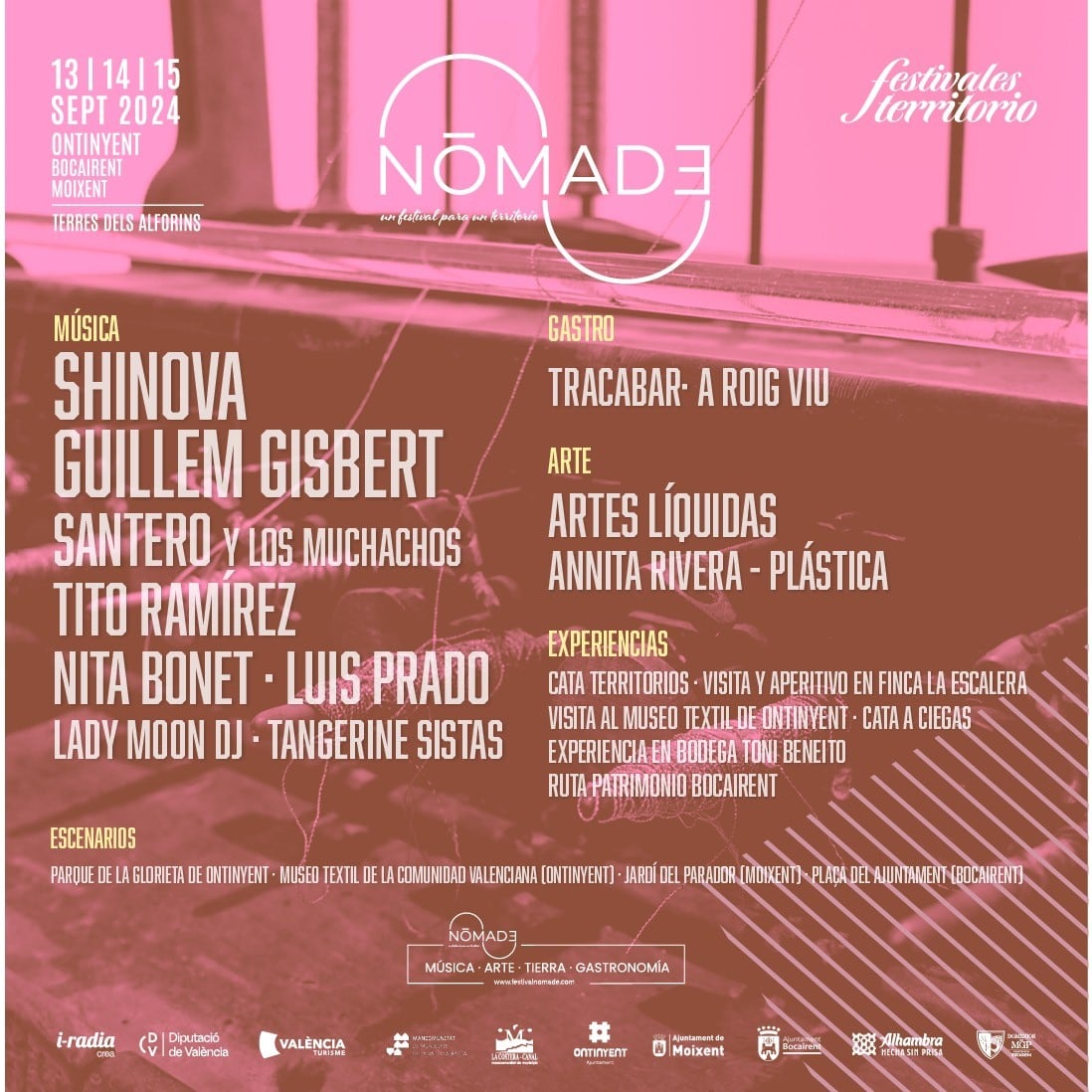 Cartel del Festival Nómade