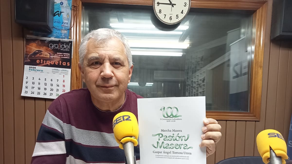 Gaspar Angel Tortosa, en Radio Villena SER