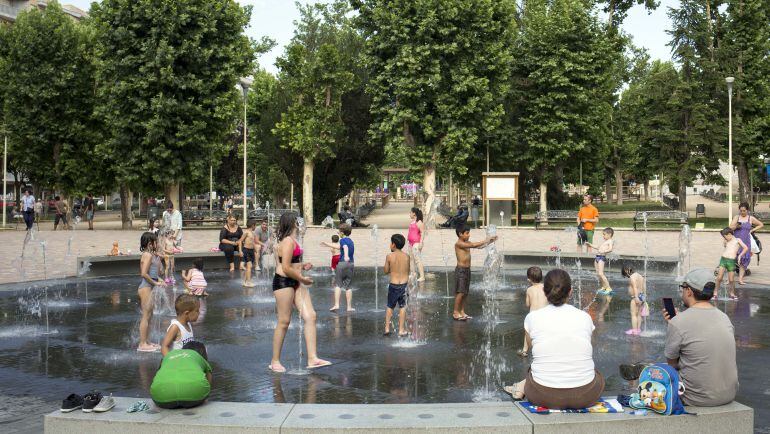 Las altas temperaturas de estos dias invitan a refrescarse