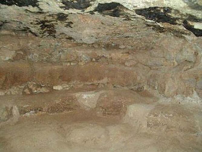 Restos de la primera iglesia del mundo.