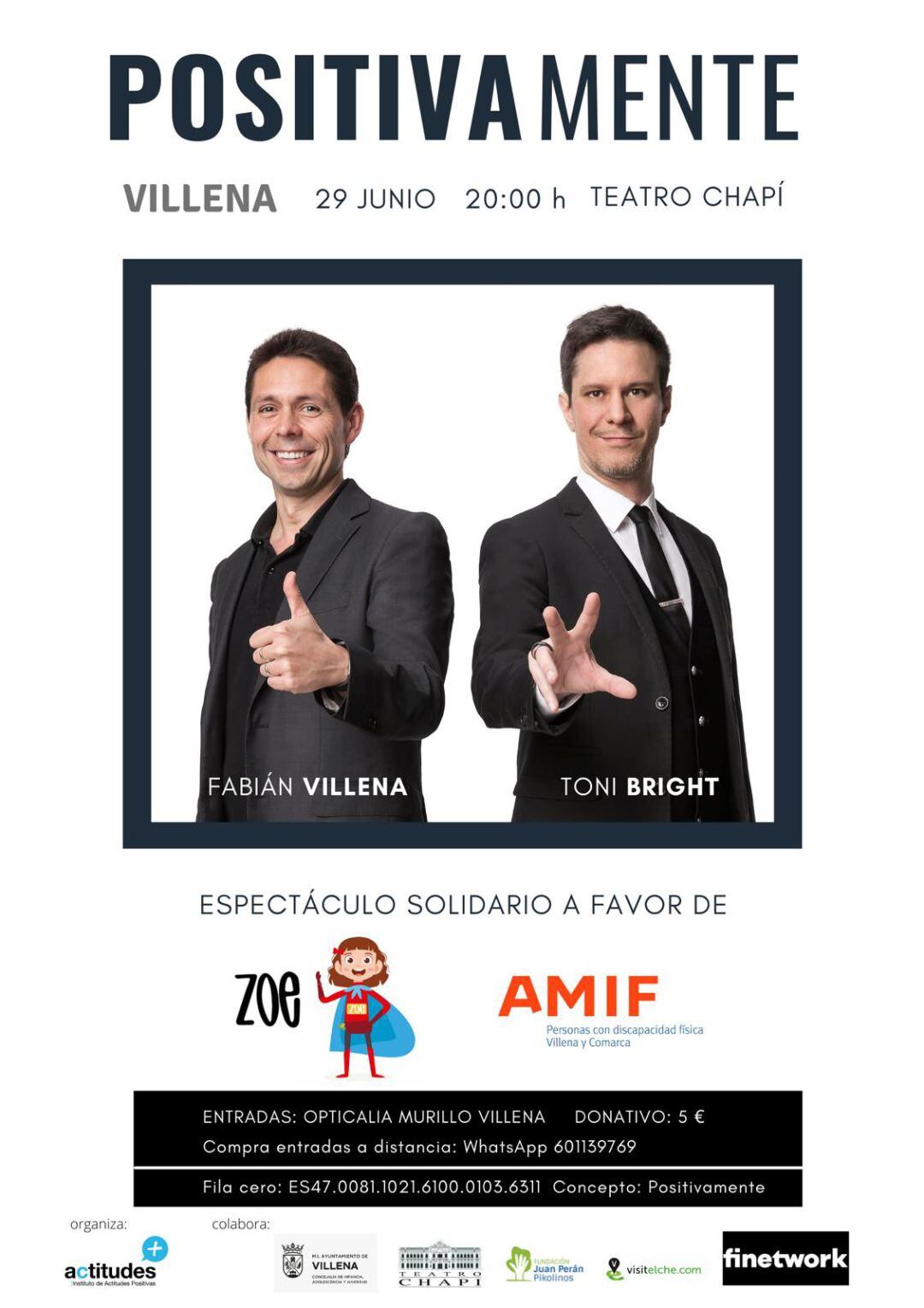 Cartel del espectáculo