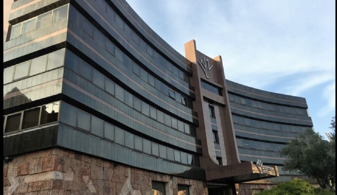 Imagen de la fachada de la sede de Eurocaja Rural