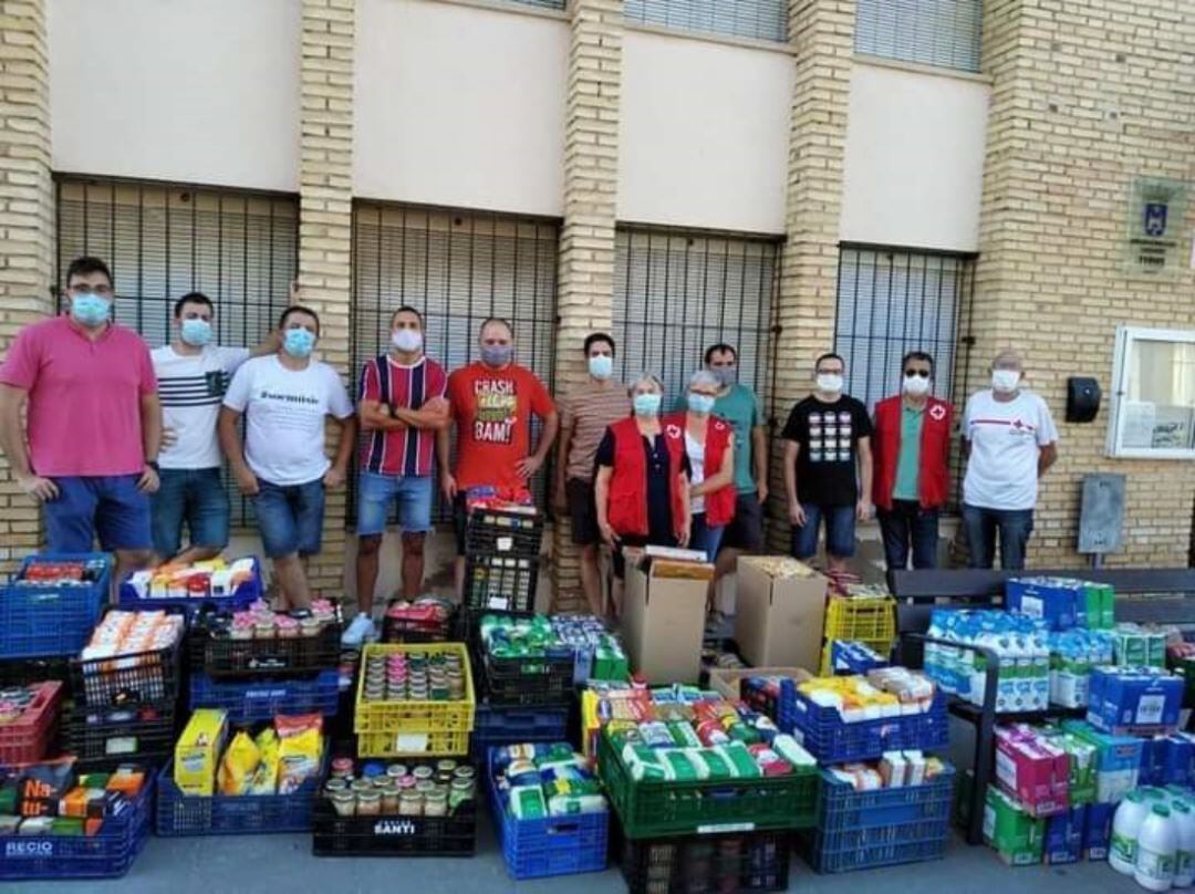 Momento de uno de los actos solidarios en Bocairent