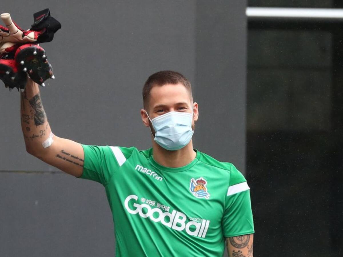 Remiro se incorpora al trabajo de Zubieta