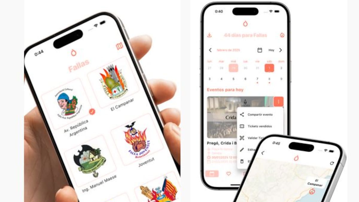 Una app que nace en Gandia para conocer todo sobre las fallas de toda la provincia