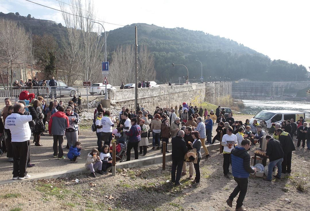 Imagen de archivo de una de las manifestaciones de la plataforma &#039;Cabezón con su puente1