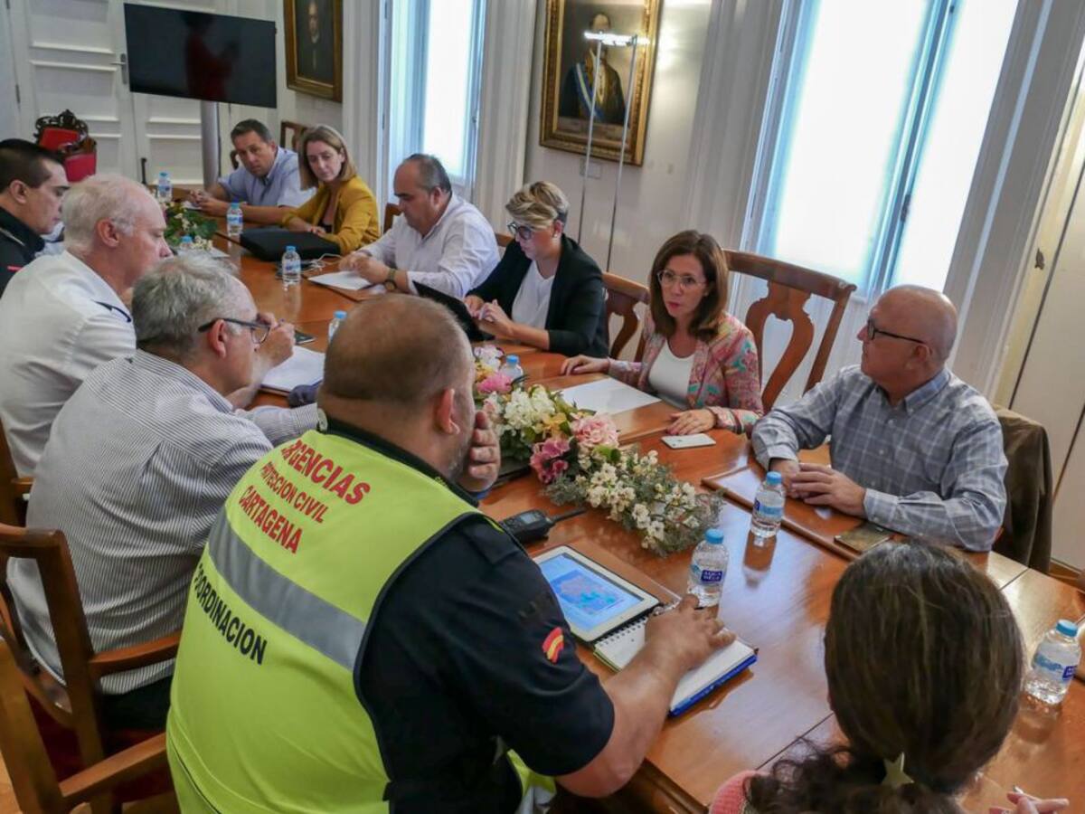 El Ayuntamiento de Cartagena adopta medidas preventivas ante la alerta roja por fuertes lluvias