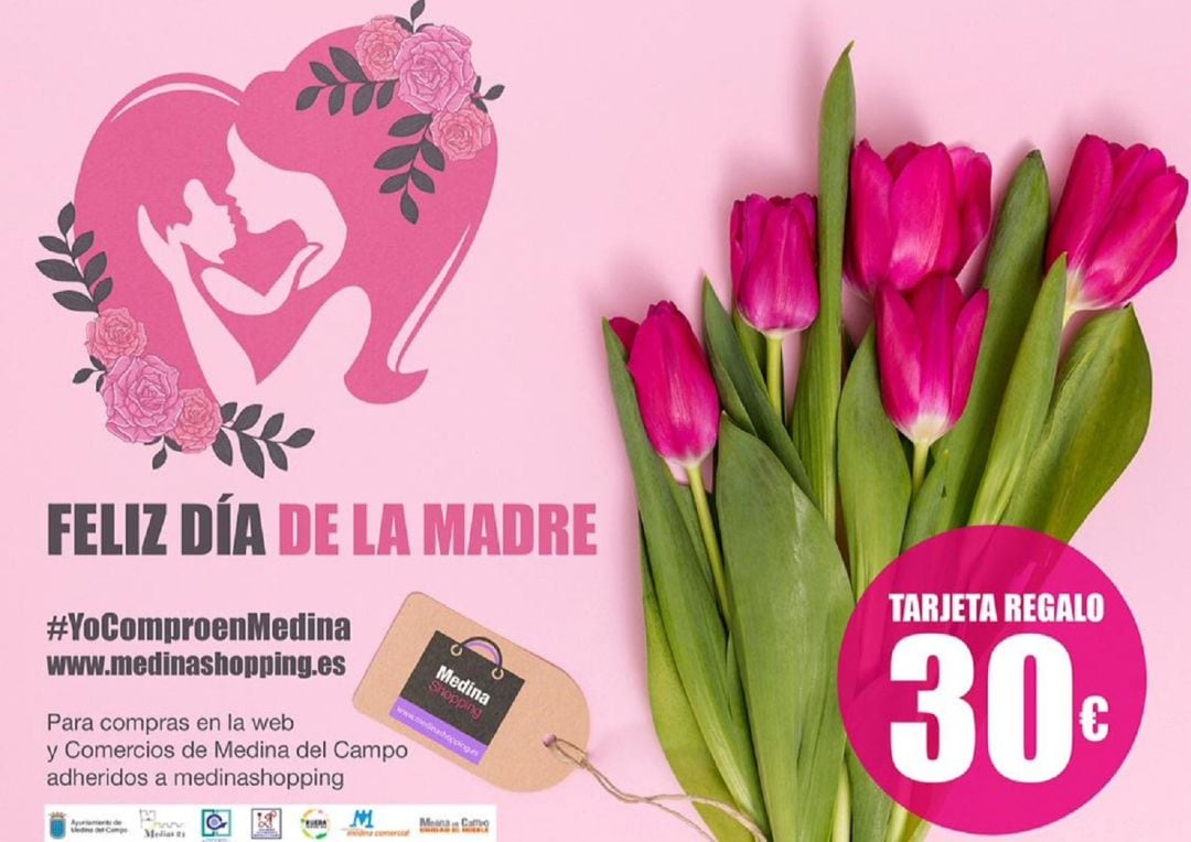 Campaña que ofrece el comercio online de Medina para el Día de la Madre