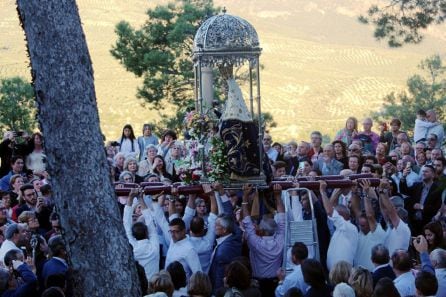 Llegada a la Cruz del Humilladero