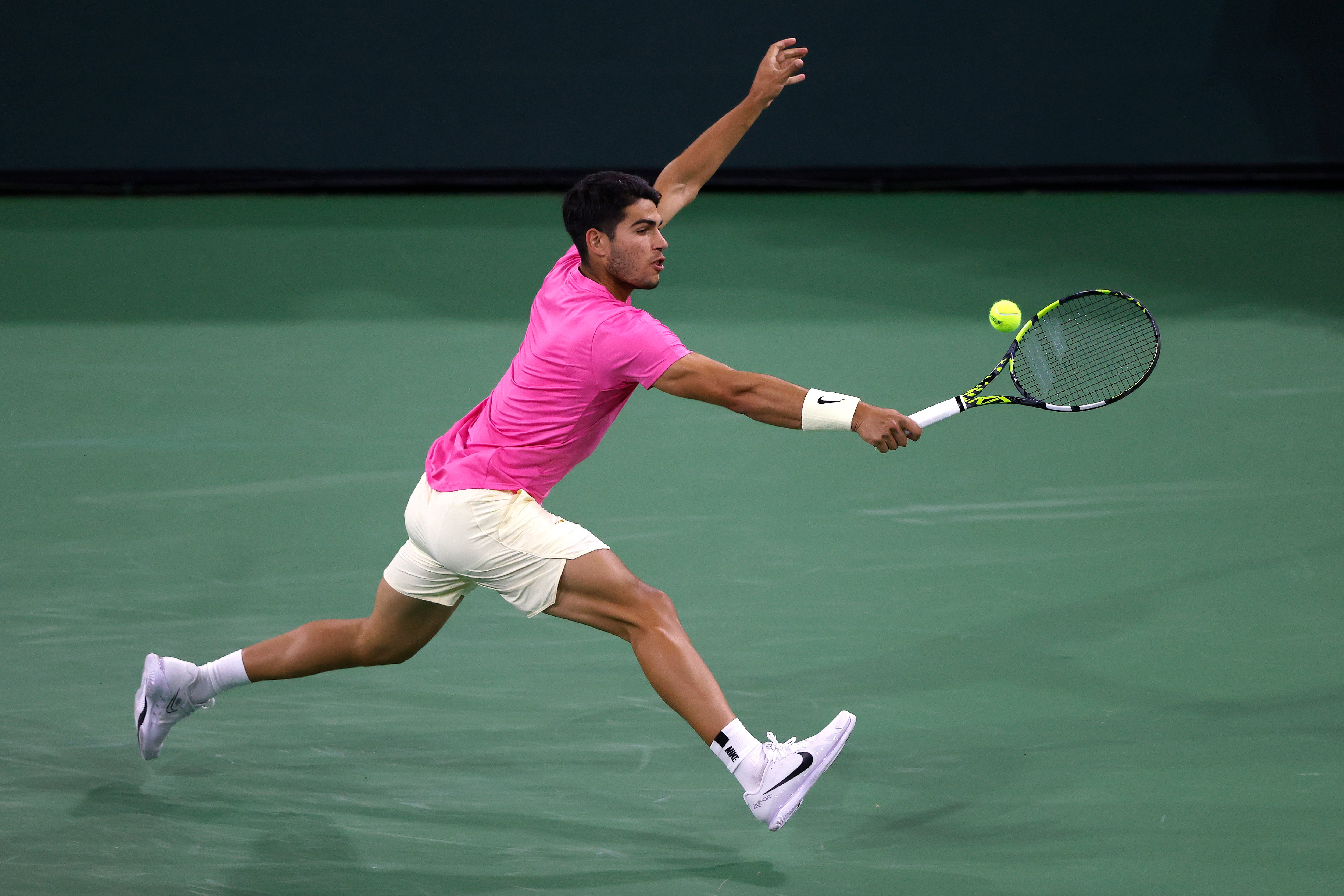 Carlos Alcaraz en Indian Wells.